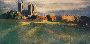 Wells Gardner Darton Co Prints: Lincoln Cathedral, 1912
