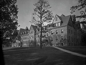 Campus Prints: Lincoln Hall, Cornell University, c1900. Creator: Unknown