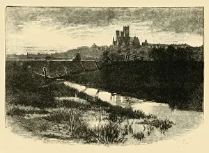 Lincoln Prints: Lincoln, from Witham Bank, 1898. Creator: Unknown