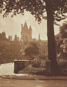 Photograph Album Prints: Lincoln's Inn. From the album: Photograph album - London, 1920s. Creator: Harry Moult