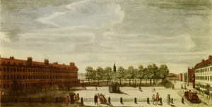 Camden Gallery: Lincolns Inn, of which Bentham became a member in 1817, 1943. Creator: J Marsh