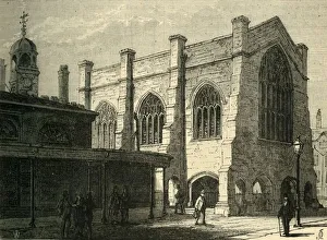Inn Of Court Prints: Lincolns Inn Chapel, (1881). Creator: Unknown