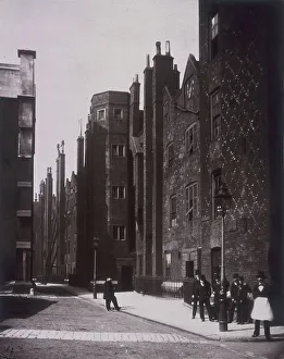 Henry Dixon Prints: Lincolns Inn, Old Square, Holborn, London, 1867. Artist: Henry Dixon