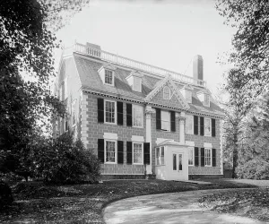 Lindens (Old Collins House), Danvers, Mass. The, c1902. Creator: Unknown
