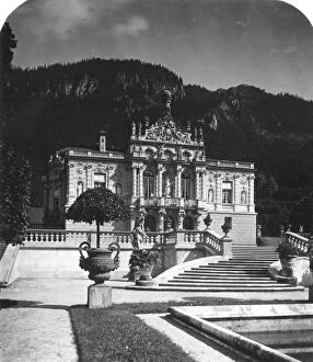 Images Dated 7th February 2008: Linderhof Palace, Bavaria, Germany, c1900s.Artist: Wurthle & Sons