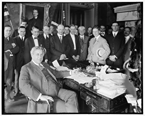 Civil Servants Prints: Lindley M. Garrison in office with group