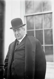 Lindley M. Garrison, Secretary of War, 1914. Creator: Harris & Ewing. Lindley M. Garrison, Secretary of War, 1914. Creator: Harris & Ewing