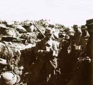 Trenches Prints: Front line trenches, c1914-c1918
