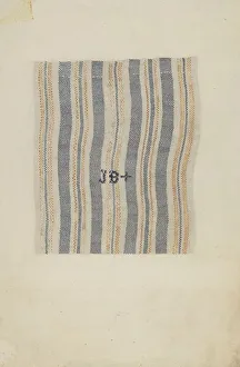 Linen Bag, c. 1936. Creator: Joseph Goldberg