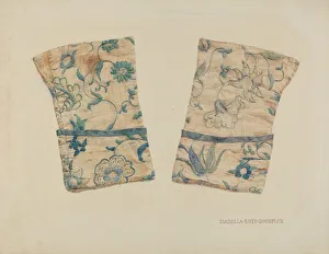Doerfler Isabella Ruth Prints: Linen Cuffs, 1935 / 1942. Creator: Isabella Ruth Doerfler