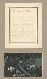 Lines written in an Album, at Malta, c1812. Creator: Unknown Lines written in an Album, at Malta, c1812. Creator: Unknown