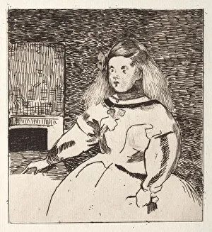 Edouard Manet French Prints: Linfante Marguerite. Creator: Edouard Manet (French, 1832-1883)