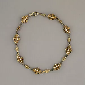 Diamond Gallery: Fifteen Links Mounted as a Necklace, Italy, c. 1550-c. 1600. Creator: Unknown