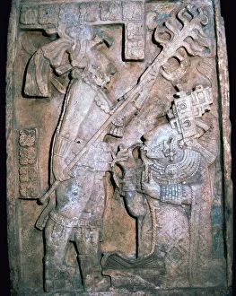 Bloodletting Prints: Lintel 24, Maya, Late Classic period, c600-900