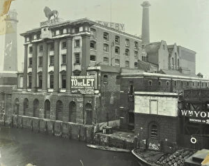 Riverside Gallery: The Lion Brewery, Belvedere Road, Lambeth, London, 1928