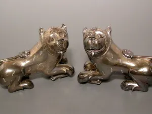 Fittings Prints: Lion Fittings for a Throne, 18th century. Creator: Unknown