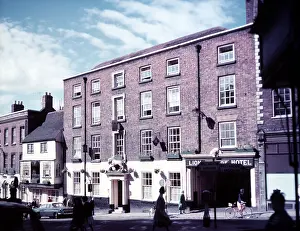 Hotel Prints: The Lion Hotel, Shrewsbury, Shropshire, c1955. Creator: Arthur Charles Kirby Ware