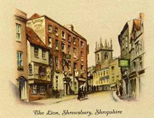 Shrewsbury Collection: The Lion, Shrewsbury, Shropshire, 1936. Creator: Unknown