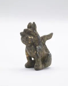 Lion statuette, Period of Division, 220-589. Creator: Unknown Lion statuette, Period of Division, 220-589. Creator: Unknown