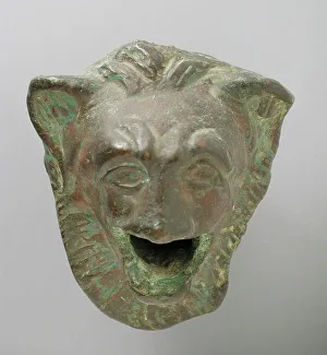 Roman Period Prints: Lion Water Spout, Probably Roman Period (30 BCE-395 CE) or later. Creator: Unknown