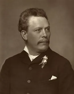 St James Photographic Co Prints: Lionel Brough, British actor, 1884. Artist: St Jamess Photographic Co