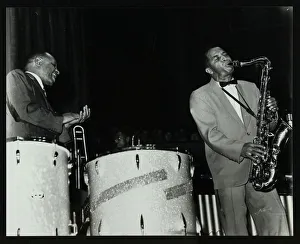 The Lionel Hampton Orchestra in concert at Colston Hall, Bristol, 1956