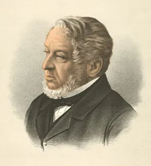 Anti Jewish Collection: Lionel Nathan de Rothschild, Baron Rothschild, c1880
