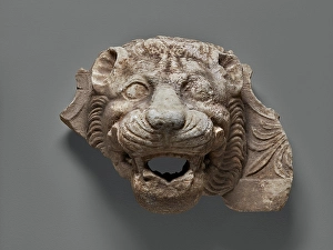 Spout Prints: Lion's Head Waterspout, about 400 BC. Creator: Unknown