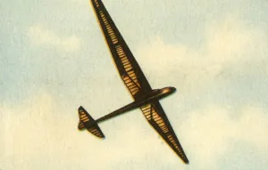 Glider Prints: The Lippisch Wien glider, 1929, (1932). Creator: Unknown