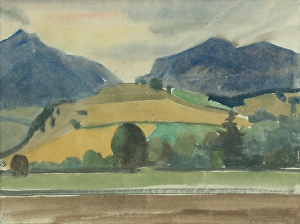 Bedrich Prints: Liptov, 1948. Creator: Bedrich Hoffstadter