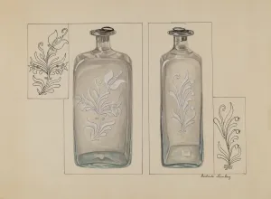 Liquor Bottle, c. 1936. Creator: Gertrude Lemberg