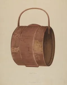 Gielens Jacob Prints: Liquor Container, 1938. Creator: Jacob Gielens