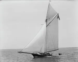Sloop Prints: Liris, August 7, 1891, 1891 Aug 7. Creator: Unknown