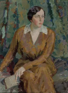 Thome Verner Prints: Lisbeth Candelin, 1915. Creator: Verner Thome