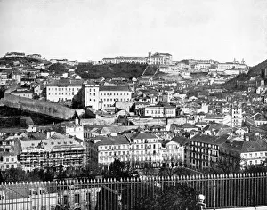 John L John Lawson Prints: Lisbon, Portugal, 1893. Artist: John L Stoddard
