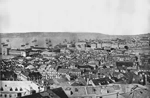 River Tagus Prints: Lisbon, Portugal, 1895. Creator: W &s Ltd
