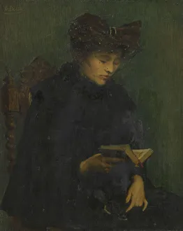 Liseuse, 1898. Creator: Georges Décôte