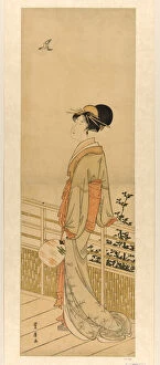 Sound Gallery: Listening to the cuckoos cry, n.d. Creator: Utagawa Toyohiro