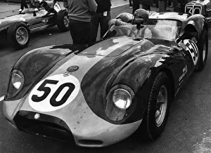 Lister Jaguar, Brands Hatch 1980. Creator: Unknown