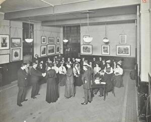 Class Gallery: Literature class, Blackheath Road Evening Institute, London, 1908