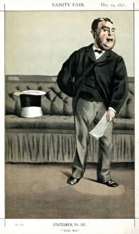 Little Ben, George Cavendish-Bentinck, British politician, 1871.Artist: Coide