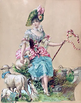 Nursery Rhyme Prints: Little Bo Peep