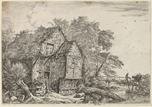 The Little Bridge, c. 1652. Creator: Jacob van Ruisdael