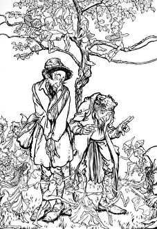 The Studio Prints: Little Brother and Little Sister, 1917, (1923). Artist: Arthur Rackham