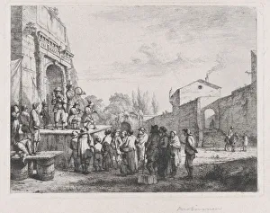 The Little Charlatans, 1773. Creator: Jean-Jacques de Boissieu