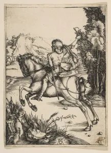 Courier Prints: The Little Courier. n. d. Creator: Albrecht Durer