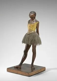 Ballet Dancer Collection: Little Dancer Aged Fourteen, 1878-1881. Creator: Edgar Degas