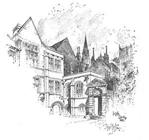 Ward Downey Prints: In Little Deans Yard, 1890. Artist: Herbert Railton