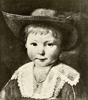 Looking At Camera Gallery: A little Dutch boy (from a portrait by Cuyp), c1640-1690, (1937). Creator: Unknown