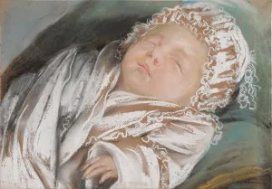 The Little Eugene de Montesquiou-Fezensac Asleep, 1783. Creator: Vigee Le Brun, Louise Elisabeth (1755-1842)